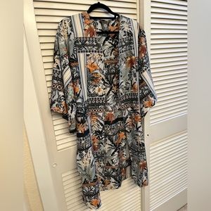 Vince Camuto lightweight ruana/poncho